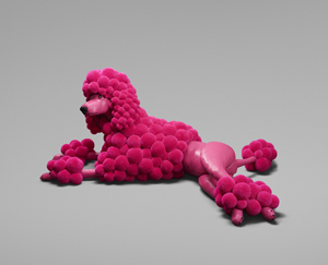 Lot 6658, Auction  125, Busekist, Myra von, Pompon Poodle Pink