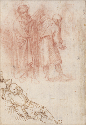 Lot 6703, Auction  125, Oberitalienisch, 16. Jh. Doppelseitiges Studienblatt