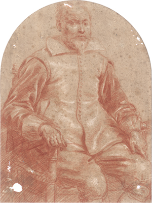 Lot 6723, Auction  125, Flämisch, um 1630/40. Bildnis eines vornehmen Herren (verso: zwei Knabenportraits)