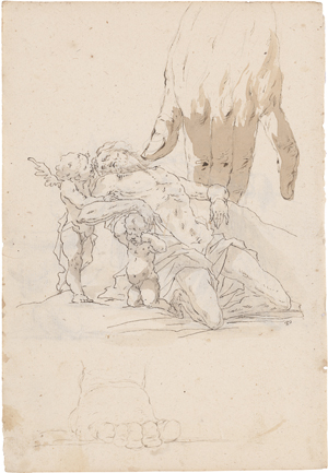 Lot 6769, Auction  125, Caliari, Paolino, Skizzenblätter