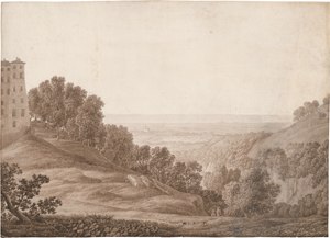Lot 6776, Auction  125, Hackert, Jakob Philipp, Landschaft bei Ariccia