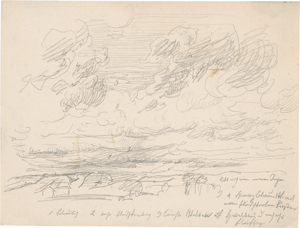 Lot 6819, Auction  125, Gille, Christian Friedrich, "Luft nach einem warmen Regen"