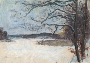 Lot 6884, Auction  125, Paeschke, Paul, Winterliche Havellandschaft