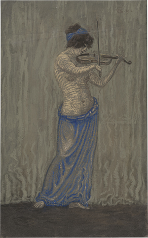 Lot 6916, Auction  125, Gasch, Walther, Stehende Geigerin