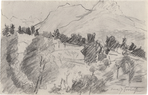 Lot 7021, Auction  125, Corinth, Lovis, Beim Walchensee