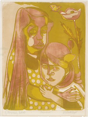 Lot 7112, Auction  125, Böckstiegel, Peter August, Bauernkinder