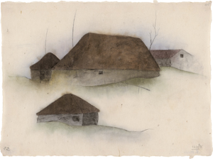 Lot 7117, Auction  125, Borchert, Erich, Bauernhäuser