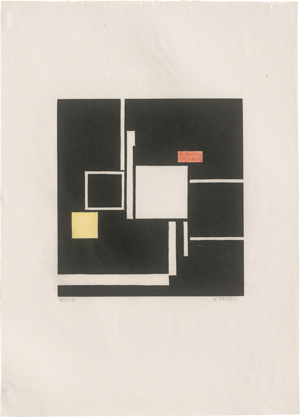 Lot 7134, Auction  125, Dexel, Walter, Quadrate 1925