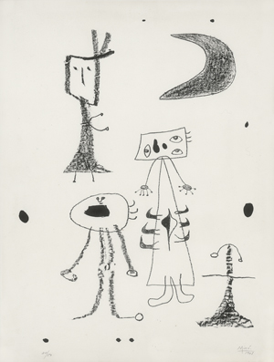 Lot 7207, Auction  125, Miró, Joan, Les Femmes