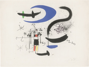 Lot 7212, Auction  125, Miró, Joan, L'Escalier de la Nuit