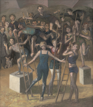 Lot 7358, Auction  125, Metzkes, Harald, 4 Männer, 4 Frauen, 4 Leitern