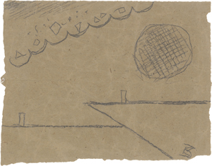 Lot 8012, Auction  125, Bauer, Rudolf, Prison Drawing