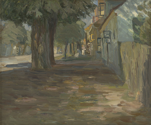 Lot 8056, Auction  125, Hartig, Hans, Dorfstraße in Dargun