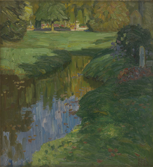 Lot 8057, Auction  125, Hartig, Hans, Schloßpark der Frau von Elbe in Carnitz