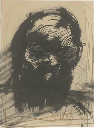 Lot 8072, Auction  125, Holz, Paul, Kopf eines bärtigen Mannes