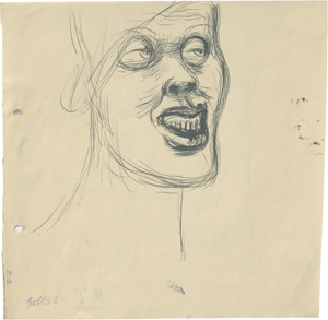 Lot 8074, Auction  125, Hubbuch, Karl, Portait mit Hut