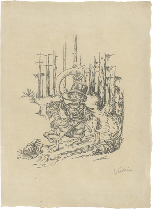 Lot 8096, Auction  125, Kubin, Alfred, Ritter Roland