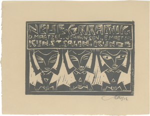 Lot 8112, Auction  125, Maetzel, Emil, Neue Graphik, Kunstsalon Kunde