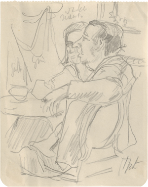 Lot 8179, Auction  125, Tappert, Georg, Caféhausszenen