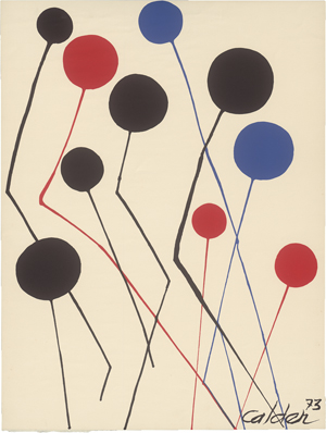 Lot 8261, Auction  125, Calder, Alexander, The Blue Balloon