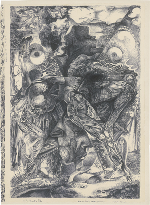 Lot 8289, Auction  125, Gestering, Hanns Joachim, Kalligraphischer Abstraktissimus