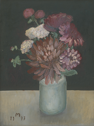 Lot 8374, Auction  125, Mühlenhaupt, Kurt, Chrysanthemen und Rosen