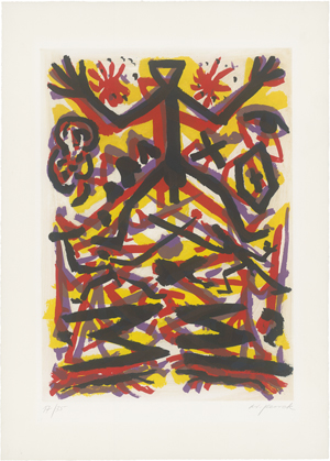 Lot 8387, Auction  125, Penck, A. R., Energiefeld Urszene