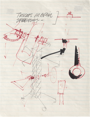 Lot 8417, Auction  125, Tinguely, Jean, Konstruktionszeichnung