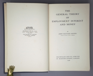 Los 498 - Keynes, John Maynard - The general theory of employment interest and money - 2 - thumb