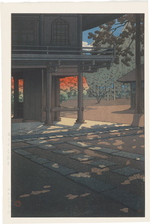 Lot 647, Auction  126, Kawase, Hasui, Der Heirin-ji Temple - Nobidome