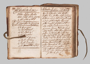 Lot 1038, Auction  126, Deutsch-italienisches Rezeptbuch, Muster 1