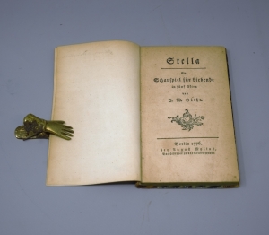 Los 2035 - Goethe, Johann Wolfgang von - Stella. Berlin, A. Mylius, 1776. - Erste Ausgabe - 2 - thumb