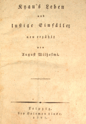 Lot 2074, Auction  126, Meyer, August Wilhelm, Kyau's Leben und lustige Einfälle