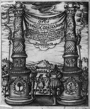 Lot 2102, Auction  126, Schottelius, Justus Georg, Ausführliche Arbeit von der Teutschen Haubt Sprache