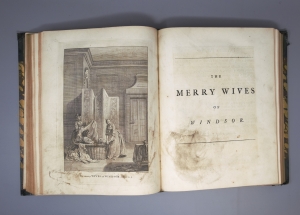 Los 2106 - Shakespeare, William - The works in six volumes. Oxford, Theater, 1744. - Vollständige Reihe mit den Vorworten von A. Pope und N. Rowe - 3 - thumb
