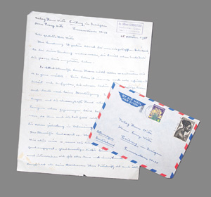 Lot 2569, Auction  126, Schweitzer, Albert, Brief an den Witte Verlag. 1958