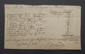 Los 2633 - Schlesinger, Adolph Martin - Geschäftskorrespondenz seiner Musikalienhandlung. 1797-1834 - 5 - thumb