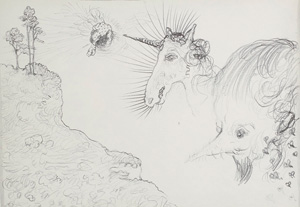 Lot 3039, Auction  126, Brus, Günter, Die Gärten in der Exosphäre. Altona und Hohengebraching, Das Hohe Gebrechen, 1979