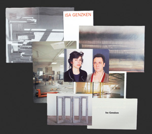 Lot 3122, Auction  126, Genzken, Isa, Konvolut von 8 Einladungskarten. 1983-1992