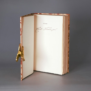 Lot 3220, Auction  126, Jünger, Ernst, Sturm, Olten 1963. - Nr. 1 für William Matheson, mit eigenhändigem Textzitat. - 105 Exemplare