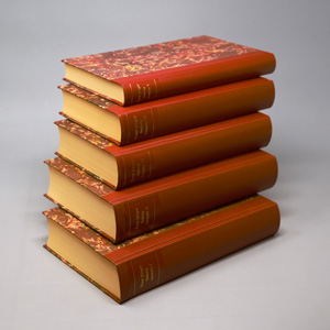 Lot 3242, Auction  126, Jünger, Ernst, Siebzig verweht I-V (alles). 5 Bände. OHalbleder. Stuttgart 1980-1997. -  300 sign. Exemplare