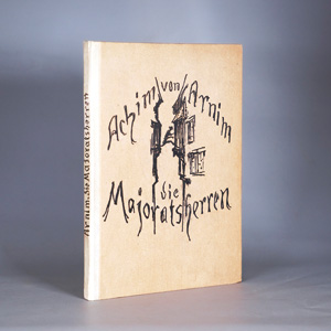 Lot 3287, Auction  126, Arnim, Ludwig Achim von und Kubin, Alfred - Illustr., Die Majoratsherren