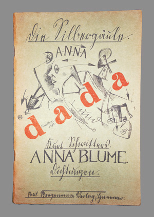 Los 3366 - Schwitters, Kurt - Anna Blume. 6.-10. Tsd. Hannover, Paul Steegemann, 1919 - 0 - thumb