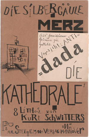 Los 3368 - Schwitters, Kurt - Die Kathedrale. Hannover, P. Steegemann, 1920. - Einzige Ausgabe - 0 - thumb
