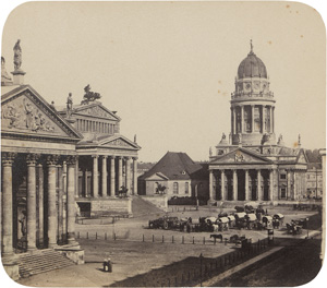 Lot 4004, Auction  126, Ahrendts, Leopold, Gendarmenmarkt, Berlin