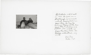 Los 4139 - Friedlander, Lee & Jim Dine - Photographs and Etchings - 3 - thumb