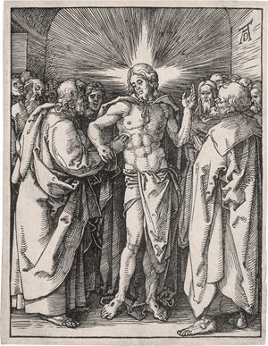 Lot 5095, Auction  126, Dürer, Albrecht, Der ungläubige Thomas