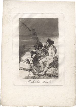 Lot 5291, Auction  126, Goya, Francisco de, Muchachos al avio