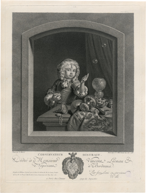 Lot 5343, Auction  126, Wille, Johann Georg, L'observateur distrait