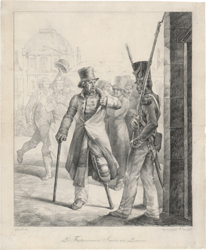 Los 5362 - Géricault, Théodore - Le Fonctionaire Suisse au Louvre - 0 - thumb
